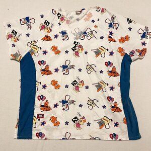 Sherly Uniform Scrub Shirt Womens Size 2XL Flaws